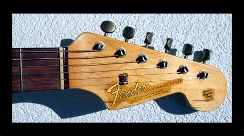 Fender Stratocaster Headstock Decal Youtube