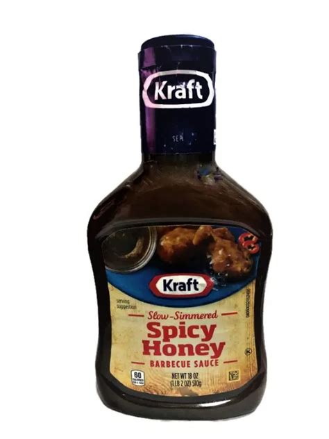 Kraft Spicy Honey Slow Simmered Barbecue Sauce From Usa 510g Lazada Ph