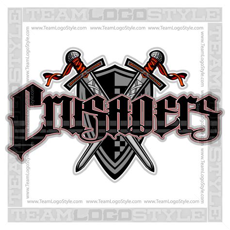 Crusaders Team Logo - Vector Crusader Team Logo