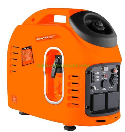 Монофазен инверторен генератор Daewoo DAIG2000S 2000 W, 80 см³, 230 V ...