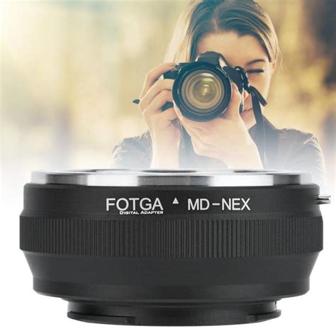 Buy FOTGA Metal Lens Adapter Ring For Minolta MD Lens To Fit For Sony