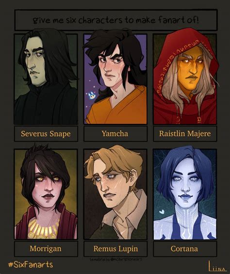 Sixfanarts Challenge 2022 By Liinie On Deviantart