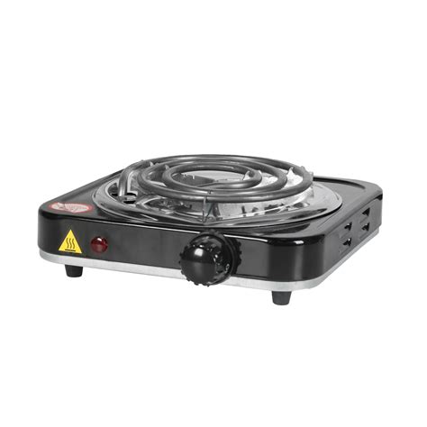 Gashome Small Electric Single Burner W Portable Hot Plate Stove For Camping And Dorm