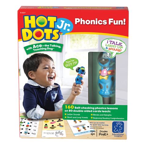 Amazon Educational Insights Hot Dots Jr Phonics Fun Set With