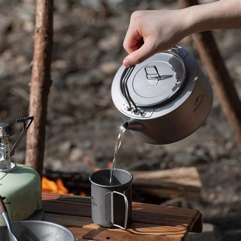 Чайник титановый Naturehike NH21CJ007 1 л - цена, отзывы ...