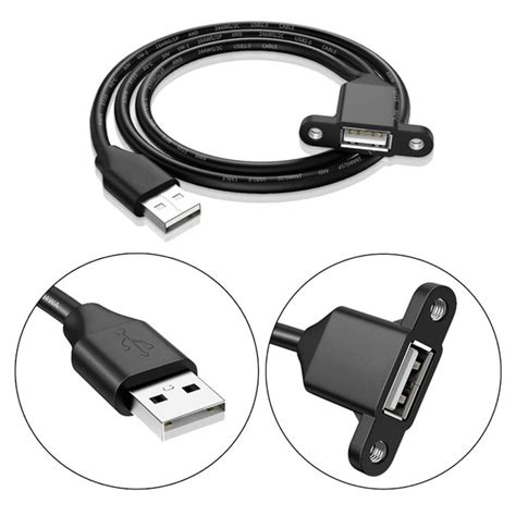 USB2.0 удлинитель с винтами - 1м полный комплект купить на OZON по ...