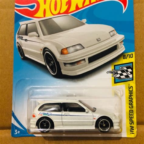 Hot Wheels Honda Civic Ef Super Treasure Hunt Sth Shopee Malaysia