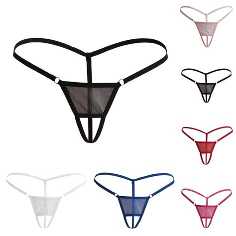 Femmes Sexy Lingerie Sans Entrejambe Culotte G String Slip String Sous V Tement Eur