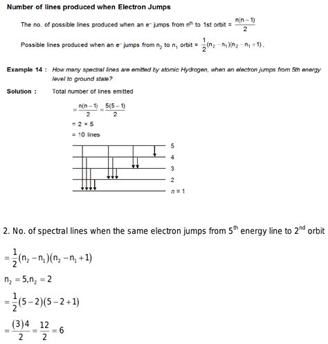 Calculating Wavelength Of A Spectral Line From An Energy Off