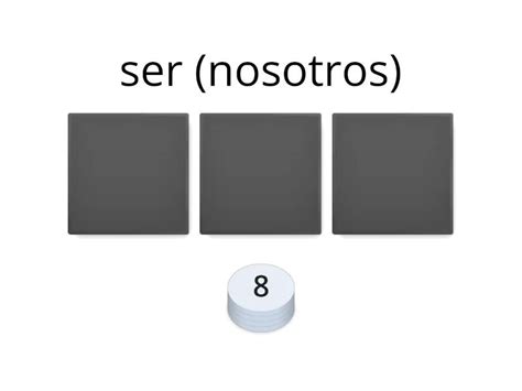 Ser Vivir Estar Tener Win Or Lose Quiz