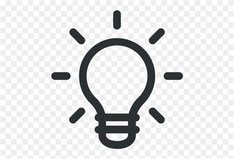 Blub Bright Idea Lightbulb Solution Icon Icon Bright Idea Clipart