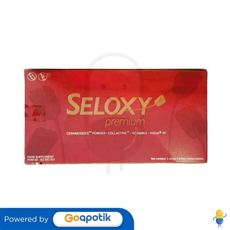 Seloxy Premium Box Kaplet Kegunaan Efek Samping Dosis Dan Aturan