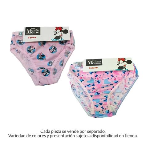 Bikini Disney Talla con Diseño de Minnie con Elástico Multicolor Piezas Bodega Aurrera