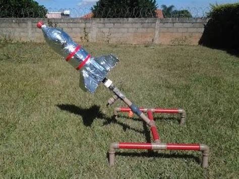 Foguete De Garrafa Pet Vinagre E Bicarbonato - Lançamento de foguete🚀 de garrafa pet -experiência bicarbonato e ...