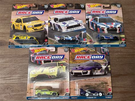 Hot Wheels Race Day Premium Car Culture Set Hobbies Toys Toys Games On Carousell