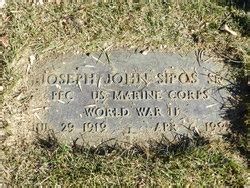 Joseph John Sipos Sr. (1919-1992) - Mémorial Find a Grave