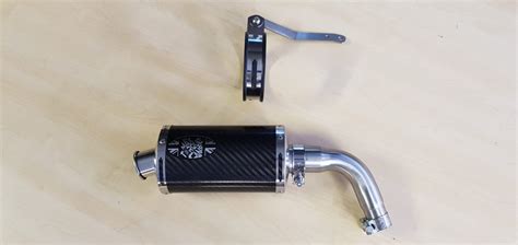 Benelli TNT125 TNT135 Tornado TNT Naked Rear Silencer UK Made Max Torque Cans