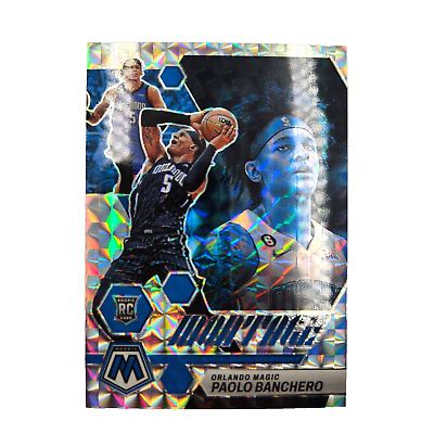 Panini Mosaic Montage Mosaic Prizm Paolo Banchero Rc