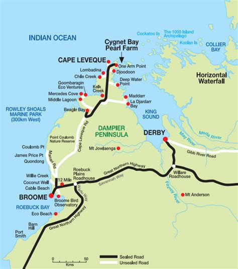 Map of Broome • Broome Broome