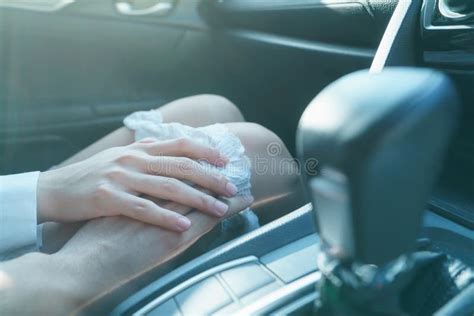 Sex In Car Concept Man Take Off Girlfriend Panty In A Car Stock Photo Image Of Sexuality
