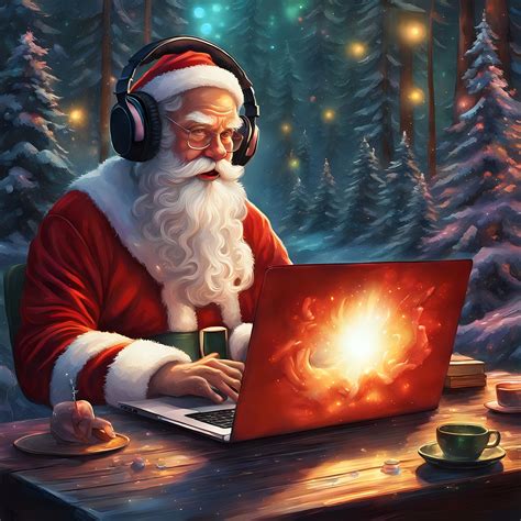 Papai Noel Para Computador - Ai Gerado Papai Noel Computador - Imagens grátis no Pixabay - Pixabay