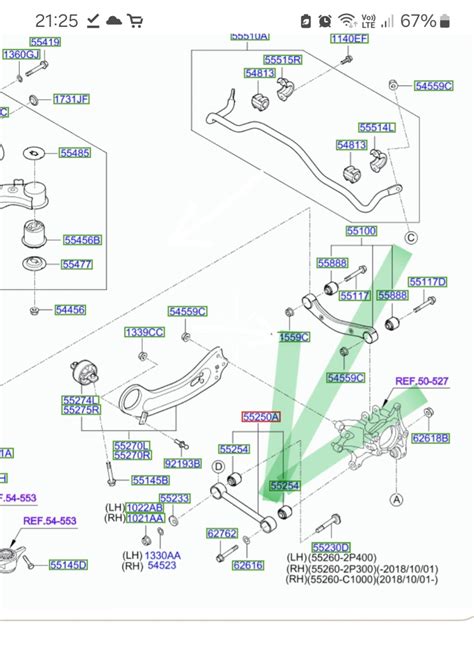 Кто-нибудь менял задний рычаг 55250C5050? — KIA Sorento (3G), 2,2 л ...