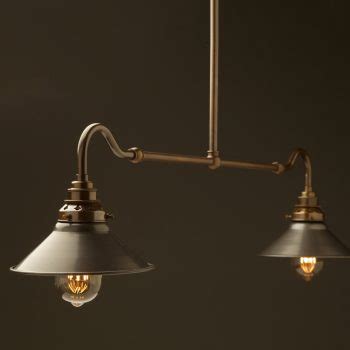 Antique Brass Single Drop Small Table Light: Sophisticated Design