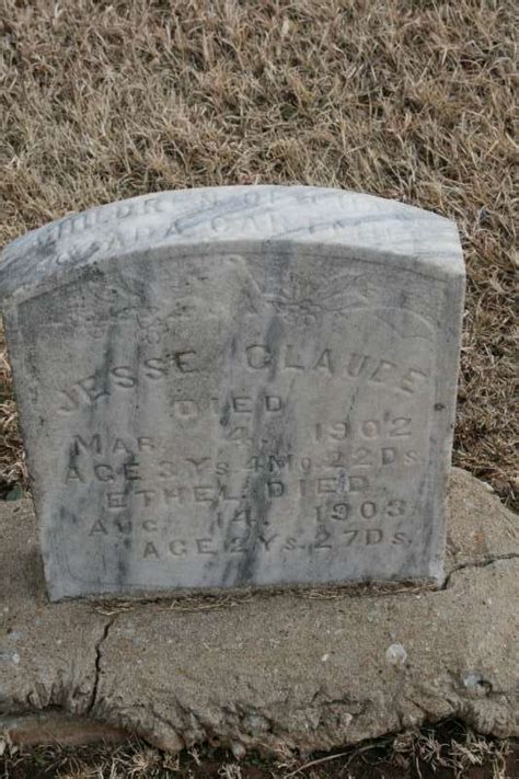 Jesse Claude Cartmill 1898 1902 Mémorial Find a Grave