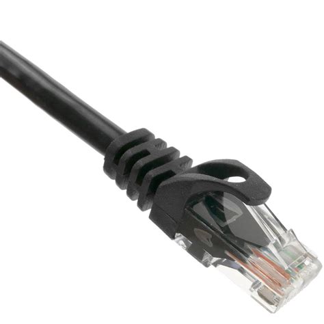 Network Cable Ethernet LAN UTP RJ45 Cat 6a Black 25 Cm Cablematic