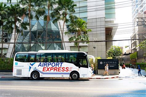 Airport Bus Between Airport And Bangkok City Elephant Airport Express