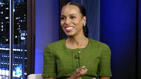 Actress Kerry Washington Talks About Creating Three Dimensional