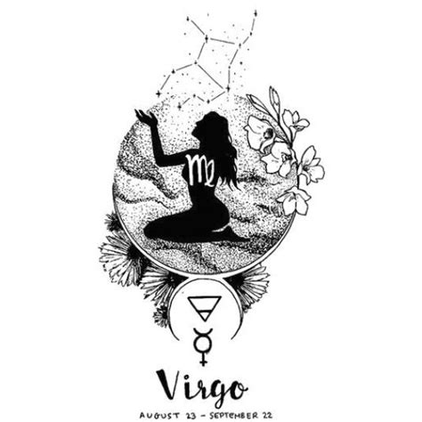 Gorgeous Virgo Tattoos Aesthetic Zodiac Art