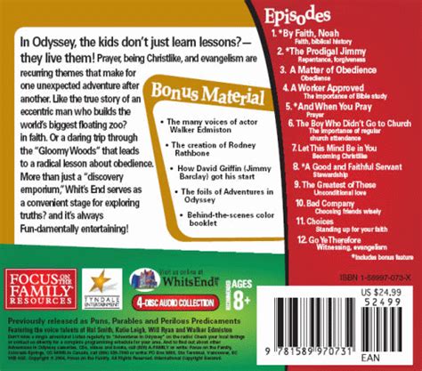 The Odyssey Scoop Merchandise Adventures In Odyssey Fun Damentals