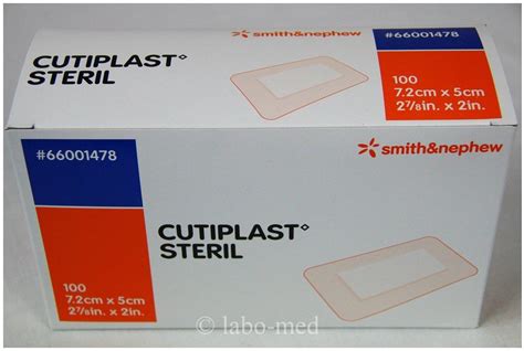 Smith Nephew Cutiplast Steriler Wundverband Cm X Cm Stk