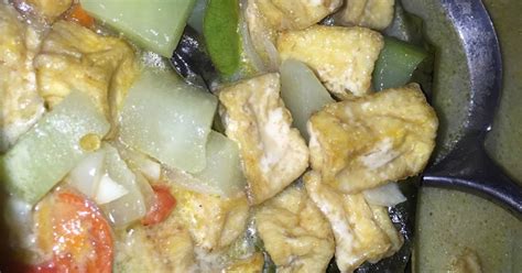 Resep Labu Siam Tahu Masak Santan Enak Dan Mudah Cookpad