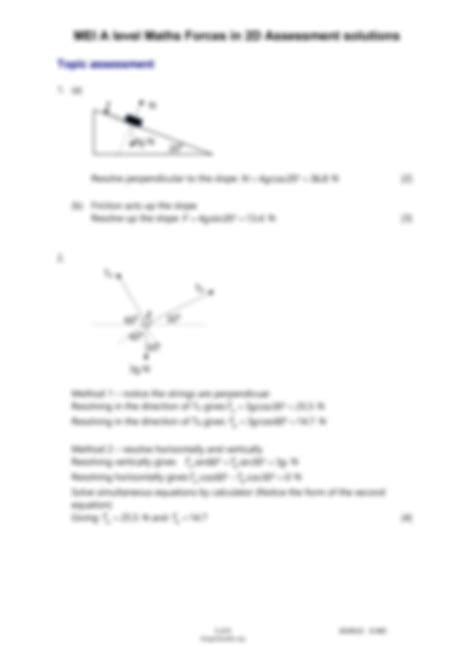 SOLUTION: Assessment forces and motion - Studypool 