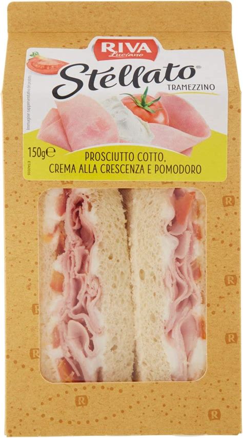 Riva Stellato Tramezzino Prosciutto Cotto Crema Alla Crescenza E