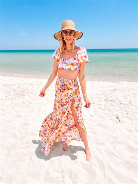 Gorgeous Matching Bikini And Coverup Straight A Style