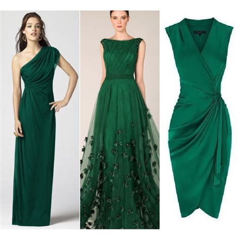 Шикарные платья цвета "Изумруд" / Все для женщины