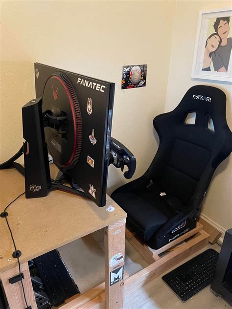 Finished My Diy Sim Rig Rsimracing