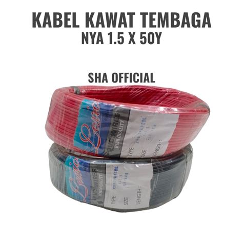 Jual Kabel Listrik Nya Mm Kabel Kawat Tunggal Mm Panjang Y