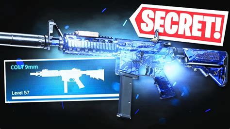 The Secret M4a1 Smg Is Broken In Warzonecolt 9mm Smg Youtube