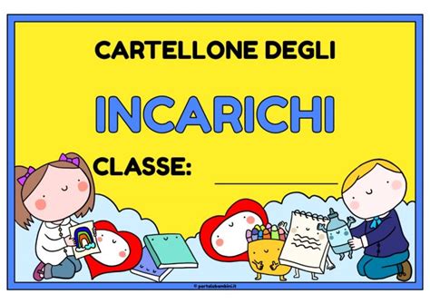 Cartellone Degli Incarichi Portalebambini It