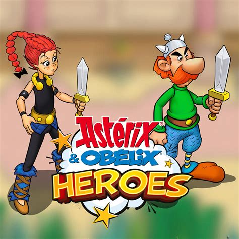 artstation character art  asterix obelix heroes