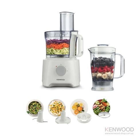 Кухонная машина Kenwood FDP 302 WH - купить в магазине Kenwood Украина.