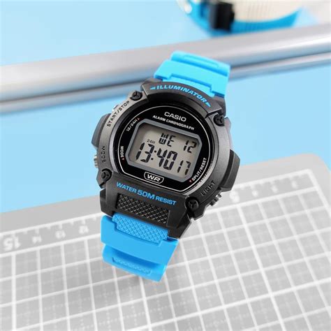 CASIO W-219H-2A2 - SAT TRADE