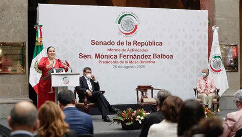 Consolida El Senado Reformas Para Contribuir A La Transformación De México Mónica Fernández