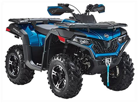 New 2023 CFMOTO CForce 600 ATVs In Tarentum PA Twilight Blue