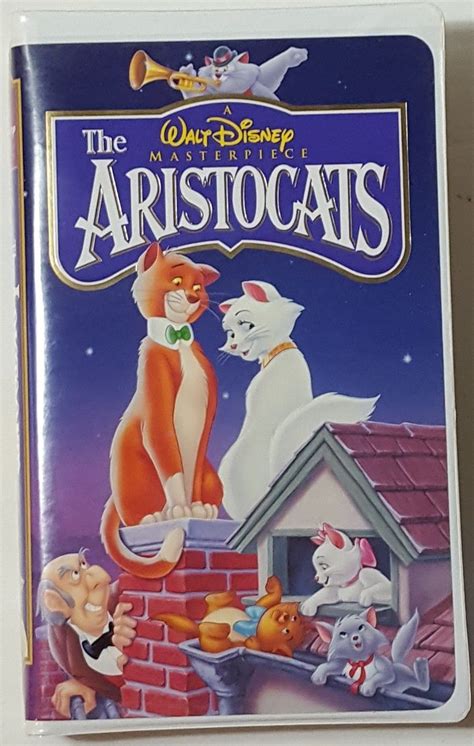 THE ARISTOCATS VHS 1996 2529 WALT DISNEY MASTERPIECE COLLECTION