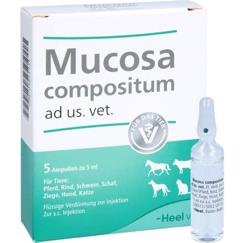 Heel Mucosa Compositum Ad Us Vet Ampullen St Ampullen